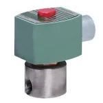 Thermo Fisher Scientific Two-Way Direct-Acting NPT(F) Valve, 1/4 in., 7/32 in. Orifice, 24 VDC
