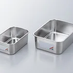 AS ONE Deep Type Stainless Steel Tray with Memo (1.3L) 191 x 137 x 74mmand others