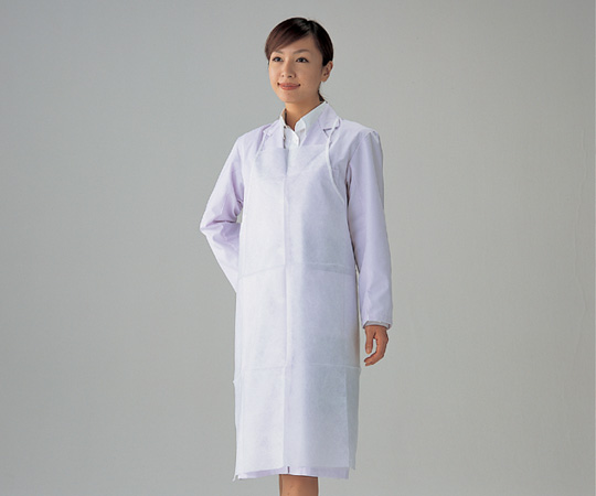AS ONE Disposable Apron PP Nonwoven Fabric CN607