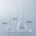 AS ONE Volumetric Flask White 5mLand others