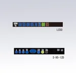 AS ONE Thermo Pit Liquid Crystal Protection Sticker Horizontaland others