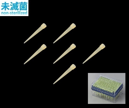 AS ONE Micro Pipette Tip (Box Pack) 1 - 200μl 96/Box x 10 Boxes Yellowand others
