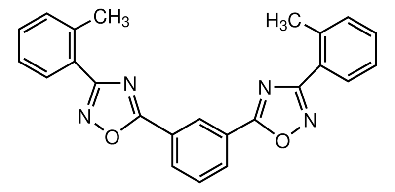 Merck 1,3-Bis-((3-(2-tolyl)-1,2,4-oxadiazol)-5-yl)benzene