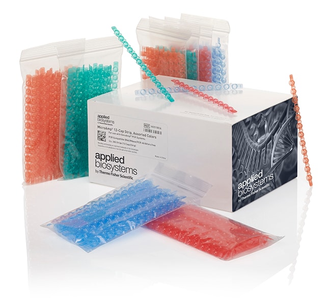 Thermo Fisher Scientific MicroAmp 12-Cap Strip, 200 Strips