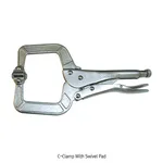 Daihan Science C형 클램프, C-Clamp With Swivel Pad