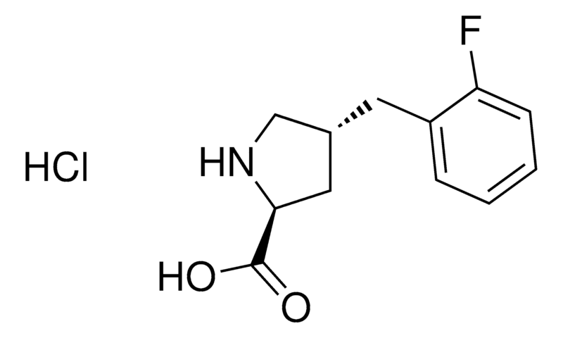 Merck (R)-gamma-(2-fluoro-benzyl)-L-proline hydrochloride