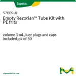 Merck PK50 1ML EMPTY REZORIAN TUBE KIT