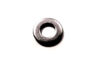 Waters Washer, Plain, M4, ST STL, 20/pk