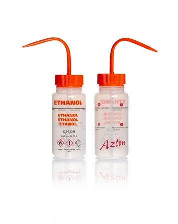 Merck AzlonÂ Multi-Lingual Unvented Wash Bottles