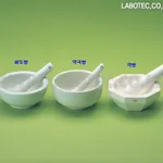 AS ONE Mortar·Pestle Alumina(Square Type), 알루미나유발·유봉(각형)