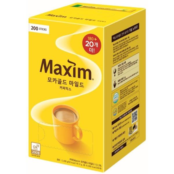 OFFICENEX 맥심 모카골드 커피믹스(12g*180T/동서식품)