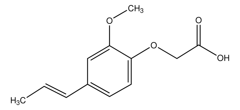 Merck (E)-2-(2-Methoxy-4-(prop-1-enyl)phenoxy)acetic acid