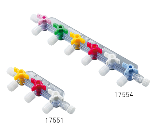 AS ONE Luer StopCock Manifold, 루어 스톱콕 매니폴드