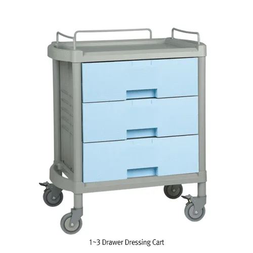 ABS Drawer Dressing Cart