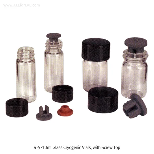 WHEATON Vacule 4·5·10 ㎖ Glass Cryovial
