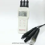 Trans Precise Portable pH·DO·Conductivity·Salinity·Temp Meter Set “AquaCOMBO”