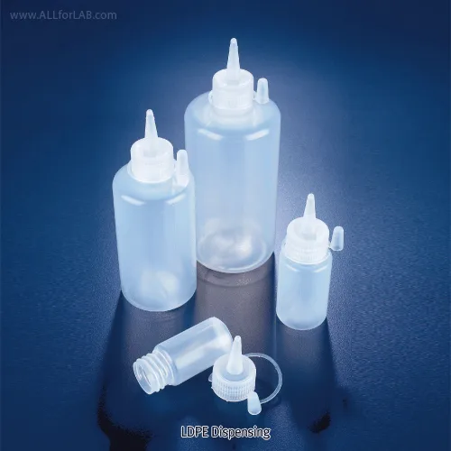 Scilabware 30~500㎖ LDPE Dispensing / Dropping BottleWith Spouted Dropper Cap
