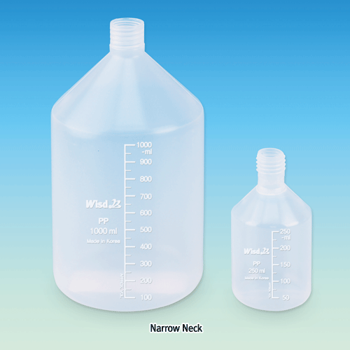 Daihan Science DIY Piercing Wisd PP Fine Graduated Bottle · Opentop Cap · Septa
