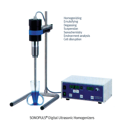 BANDELIN SONOPULS Digital Ultrasonic Homogenizer Set