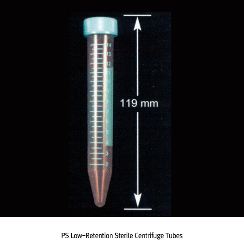 STOCKWELL PS Low-Retention Sterile Centrifuge Tube