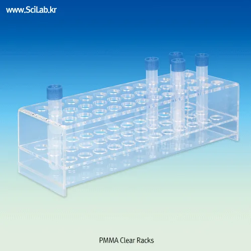 SciLab PMMA 3-Tier Clear Rack