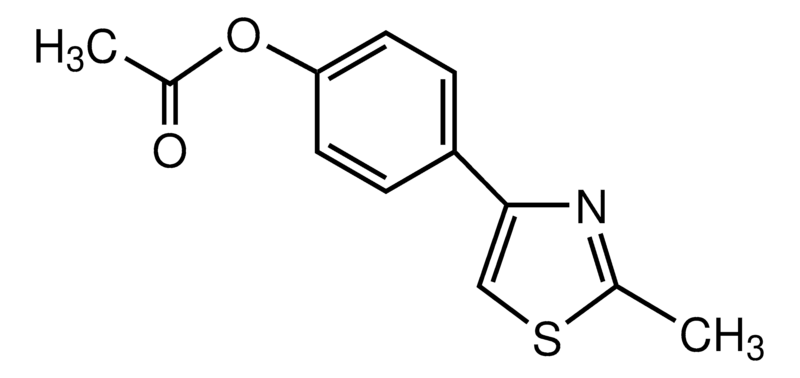 Merck 2-Methyl-4-(4-acetoxyphenyl)thiazole