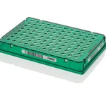 Thermo Fisher Scientific MicroAmp EnduraPlate Optical 96-Well Full-Skirted Plates with Barcode, green