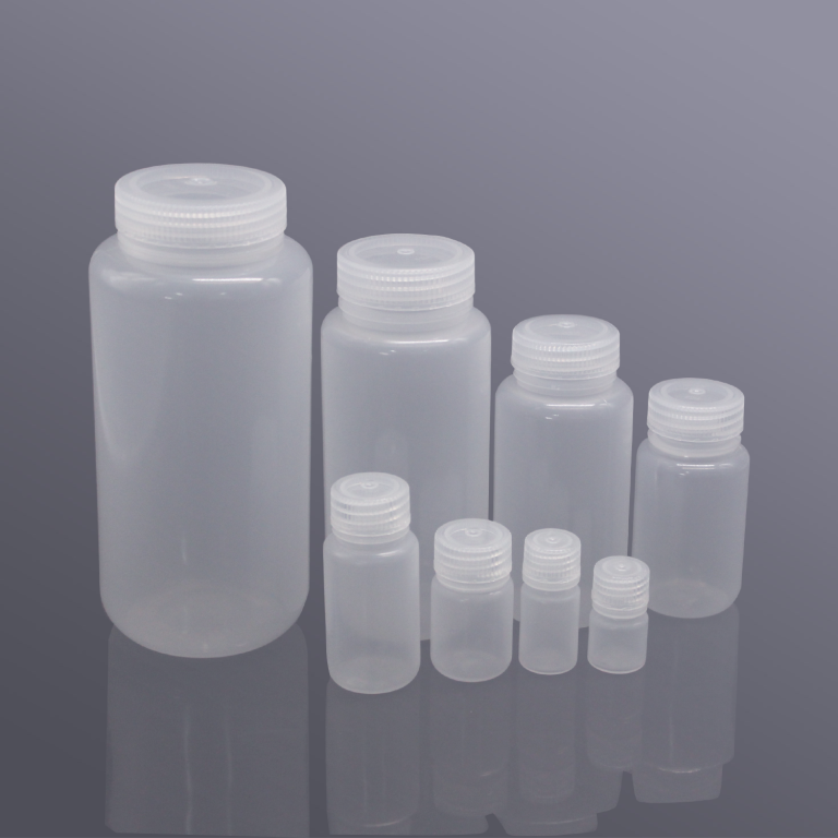 Biosharp reagent bottle wide mouth polypropylene clear