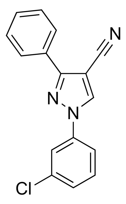 Merck 1-(3-Chlorophenyl)-3-phenyl-1H-pyrazole-4-carbonitrile
