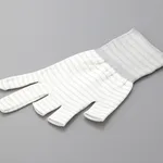 AS ONE ASPURE ESD Line Gloves (Three Half-finger), 아즈퓨아 ESD 라인 장갑(3 손가락 절단)