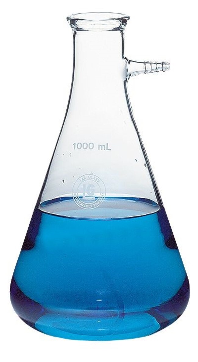 Thermo Fisher Scientific Labglass Filtering Flask, capacity, 1000mL, 135mm OD x 225mm H