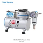 Daihan Science DAIHAN 105mbar Oil Free Vacuum Pump “PU-300” , with Fine Vacuum Regulator and M