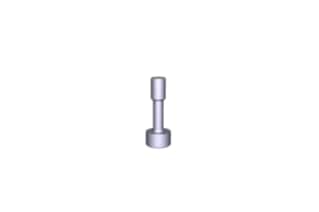 Waters Screw, Captive, M3 x 12, 3/pk