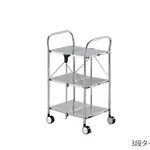 AS ONE Foldable Wagon(for Cleanroom)(SUS304), 클린룸용 접이식 왜건 (SUS304)