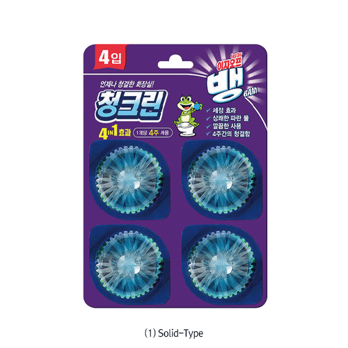 Daihan Science Oxy Toilet Bowl Cleaner, Solid- & Bottle-TypeExcellent Toilet Cleaning, Refresh