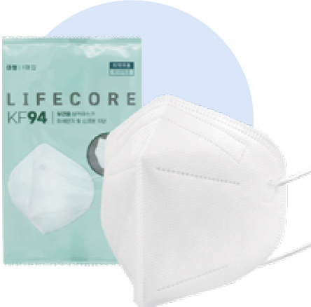 라이프코어 KF94 마스크