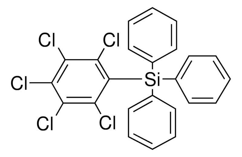 Merck (PENTACHLOROPHENYL)TRIPHENYLSI - 50 MG&