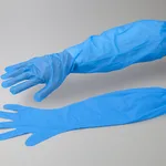 AS ONE SF Polyethylene Long Glove, Blue, 600mm, SF 폴리에틸렌 긴장갑