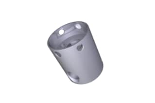 Waters Pump Head, SS, DLC, Face Seal