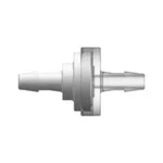 Check Valve, 200 Series Barbs, 3/32` (2.4 mm) ID Tubing x 3/32` (2.4 mm) ID Tubing