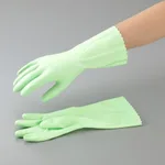 AS ONE PVC Working Glove (with lining)(Medium Thickness) 310mm, PVC 장갑(안감 덧댐)(중간 두께) 310mm