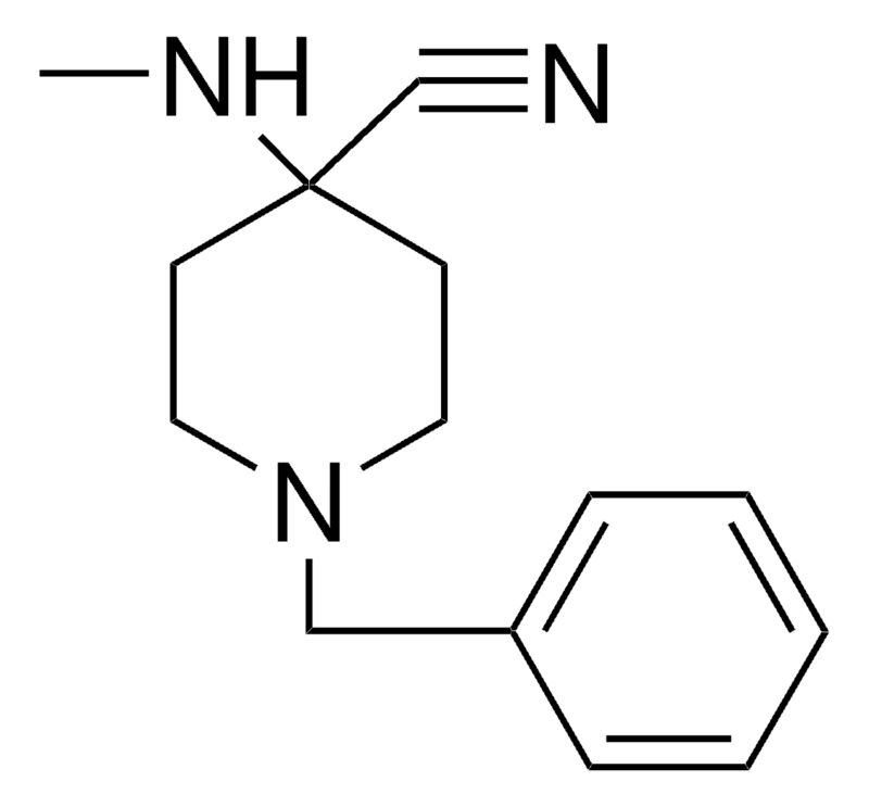 Merck 1-BENZYL-4-CYANO-4-(METHYLAMINO)-P-1G