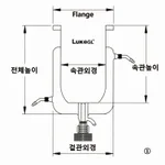 Jacketed Reaction Vessel with Needle Valve 자켓식 밸브형 반응조, LukeGL