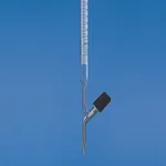 PTFE Needle Valve Buret 니들밸브형 투명 뷰렛, Class AS + Batch 보증서