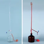 Automatic Buret with PTFE Needle Valve 니들 밸브형 자동뷰렛, Class AS + Batch 보증서