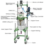 Large Scale Unjacketed Reactor System 대용량 반응 시스템, 10, 15 & 20 L