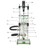 Small Scale Process Jacketed Reactor, Bench-Top 자켓식 소형 반응 시스템, 2 L & 5 L
