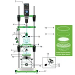 Small Scale Filter Reactor Sytem, Unjacketed 소형 반응 시스템, 필터부착형
