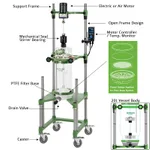 Large Process Filter Reactor Sytem, Unjacketed 대형 반응 시스템, 필터부착형