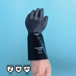 Alphatec Chemtek 38-514, 38-612
Viton-Butyl Chemical Resistance Glove 바이톤-부틸 내화학 글러브, KOSHA 인증